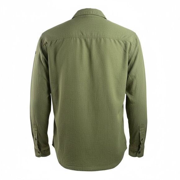 Outdoor Research UPF 50+ Nylon Hiking Shirt Olive Green Men’s L Quick-Dry Advent - Picture 7 of 9